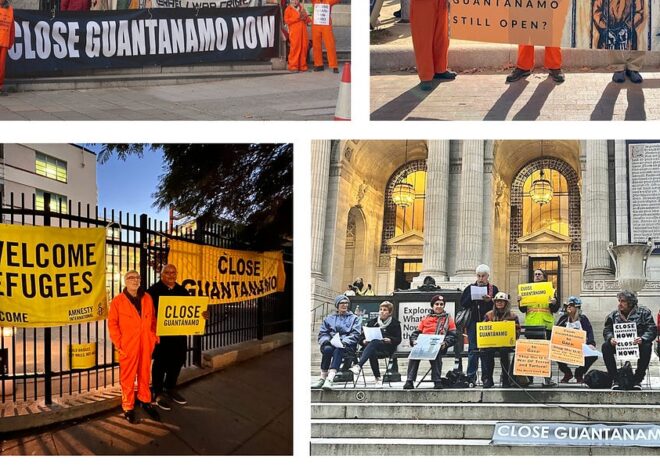 No tears for Dick Cheney as global vigils mark 8,700 days of Guantánamo’s existence