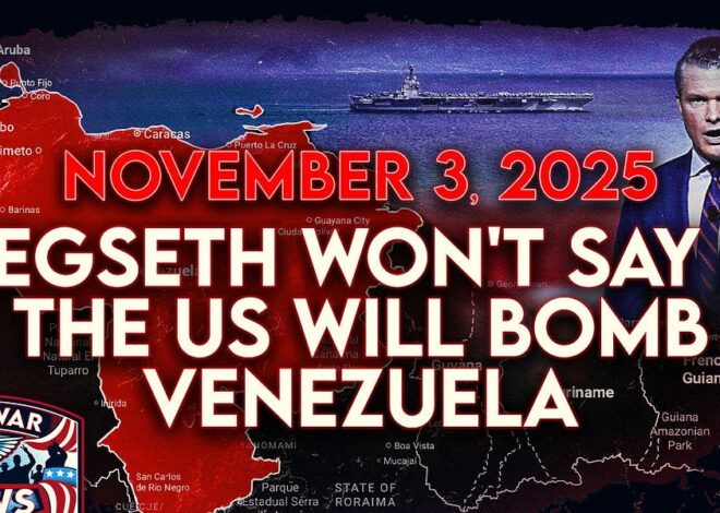 Antiwar News for 11/3/25: Hegseth Won't Say If US Will Bomb Venezuela, Trump Threatens War in Nigeria, and More