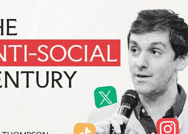 Derek Thompson on the Anti-Social Century