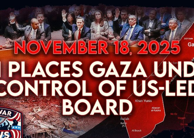 Antiwar News for 11/18/25: UN Places Gaza Under Control of US-Led Board, Trump Won't Rule Out Troops to Venezuela, and More