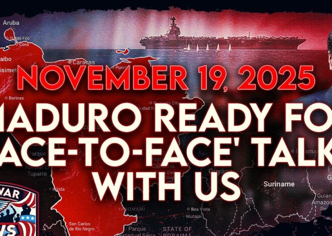 Antiwar News for 11/19/25: Maduro Ready for 'Face-To-Face' Talks With US, Israel Bombs Palestinian Camp in Lebanon, and More
