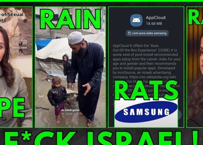 Israeli T0rture, IDF R*pists, Gaza’s Pouring Rain, New Propaganda Campaign, Unremovable Spyware, Facing Ben-Gvir, EU Propaganda Trip