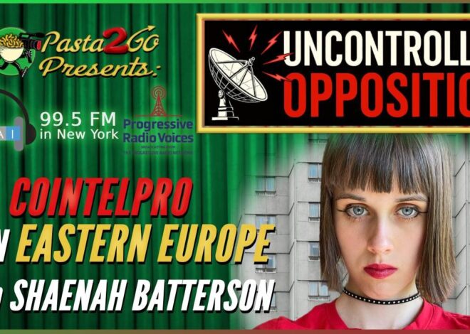 COINTELPRO in Eastern Europe w/ Shaenah Batterson | Uncontrolled Opposition Live Recording for WBAI