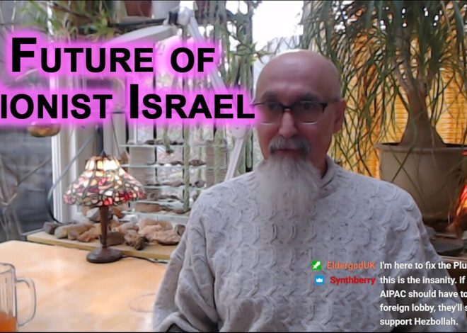 Future of Israelis: What the Dominant Pass Time in Israel Will Be Once Zionists Have Been Dealt With