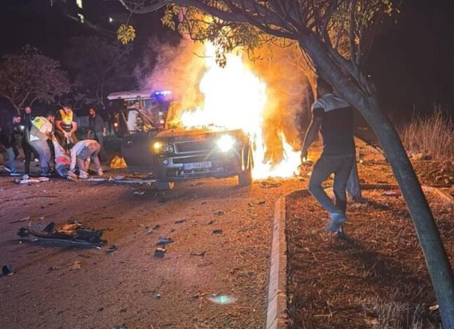 Israeli Missile Strike Kills Four, Wounds Three in Southern Lebanon