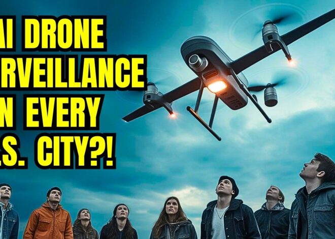 AI Drone Used By Israel Now Over The US!