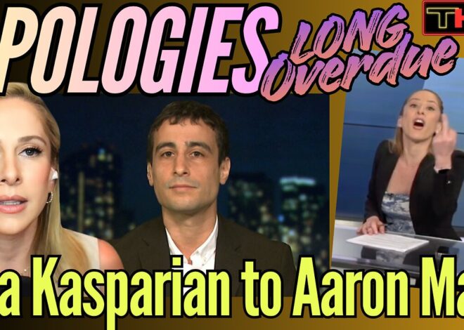 APOLOGIES LONG OVERDUE | Ana Kasparian to Aaron Mate (Real or Fake News?)