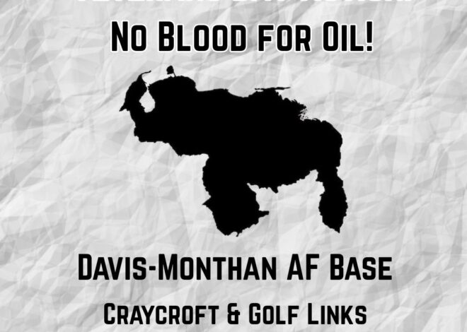 Veterans to say, ‘No war on Venezuela’ at air force base — Fight Back! News