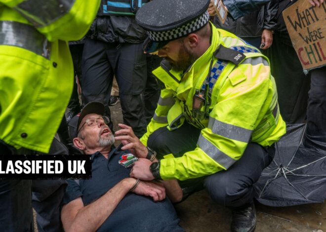 Palestine Action policing guidance suggests protesters wrongly arrested