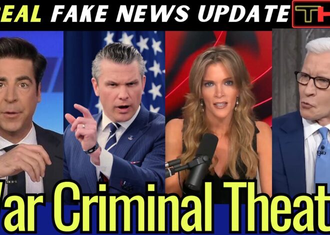 A REAL Fake News Update | MSM is LYING About Venezuela, Calls Out Hegseth yet STILL Pushing for WAR