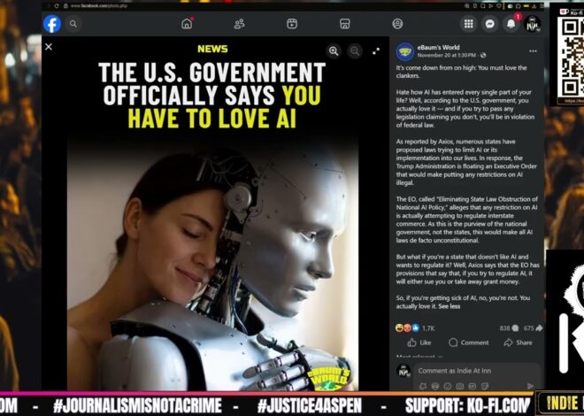 YOU MUST LOVE THE CLANKERS! AI Is Here to Stay | @IndieNewsNow_ @IndieMediaToday @Ebaumsworld