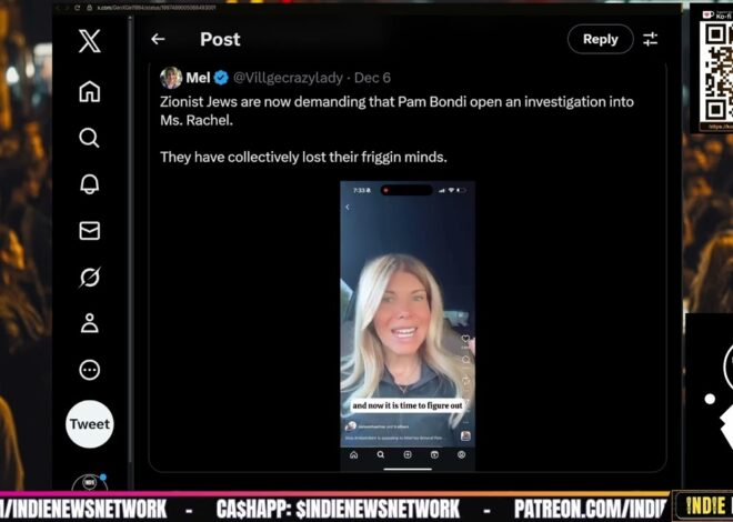 INSANE Zionists Demanding AG Pam Bondi Investigate Ms. Rachel’s Funding | @IndieNewsNow_