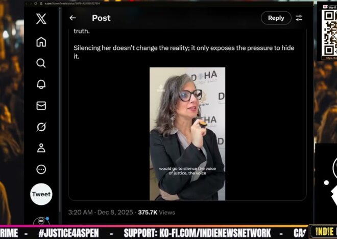 UN Rapporteur Francesca Albanese’s Restrictions Due to Sanctions | @IndieNewsNow_ @IndieMediaToday