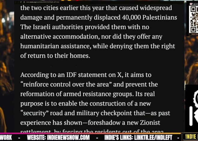 West Bank Escalations | @IndieNewsNow_ @IndieMediaToday @wsws_updates
