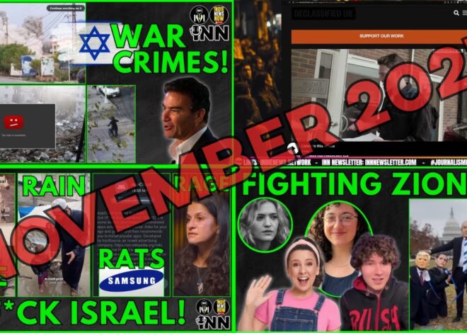 12 Days of F*ck Israel – Day 11 – November 2025 @GetIndieNews @IndLeftNews @ReefBreland
