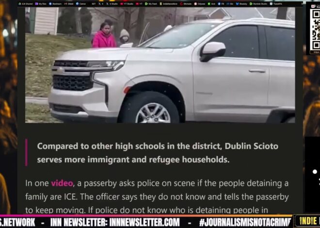 Officials deny what students saw ICE Doing in Columbus Schools | @IndieNewsNow_ @IndieMediaToday