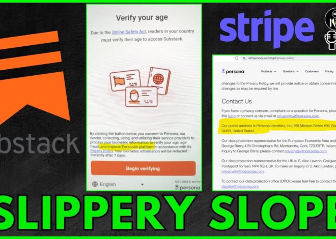 Substack Bends the Knee to Age Verification Laws, Shady Company Behind Verification | @GetIndieNews