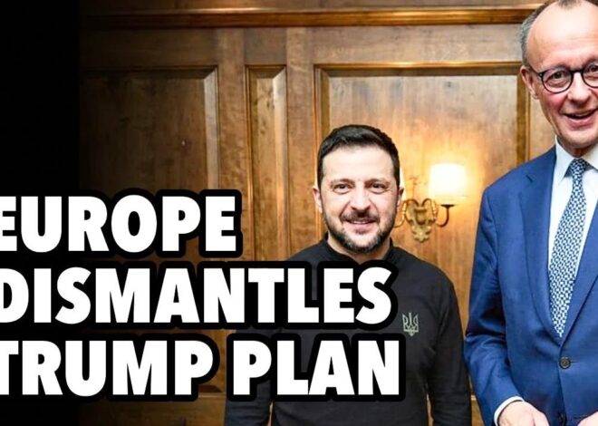 US-Ukraine military alliance. Europe dismantles Trump plan