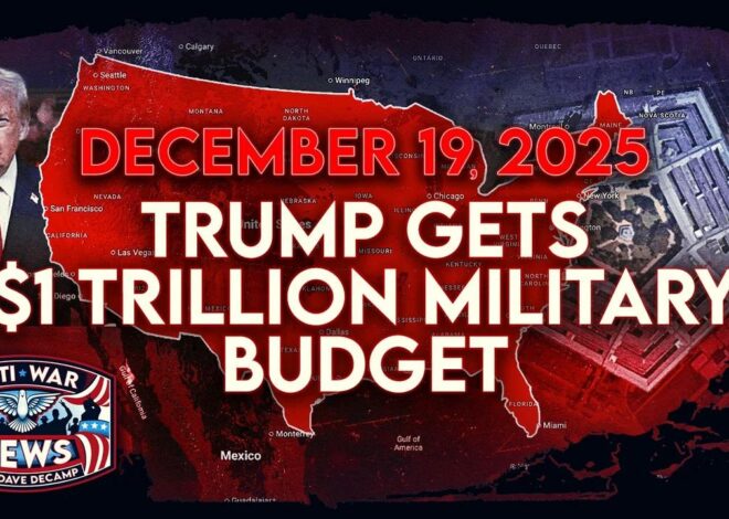 Trump Gets $1 Trillion Military Budget, US Bombs Somalia Four More Times, and More
