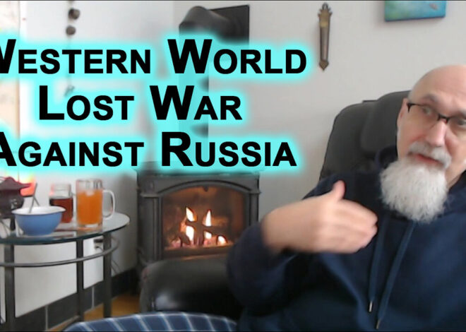 Western World Lost War Against Russia, War Drums Pounding To Distract From EUâs Economic Collapse
