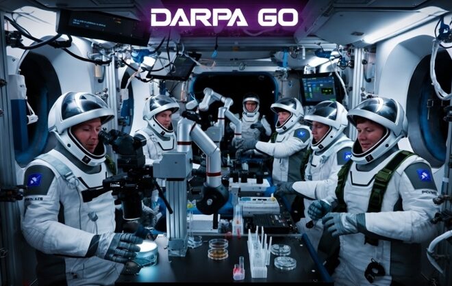 DARPA ‘Generative Optogenetics (GO)’ Seeks to Program Living Cells Using Light, Could Aid in ‘Extended Human Spaceflight’