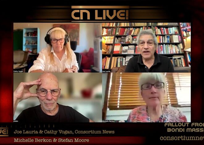 CN Live! — Fallout From the Bondi Massacre – Consortium News