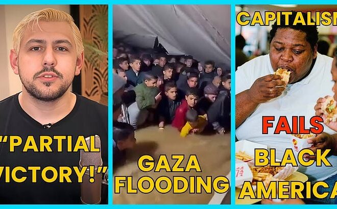 Richard Medhurst DEFEATS the UK, Black Americans HARMED by Capitalism, Gaza FLOODING.