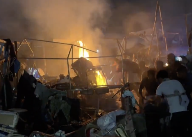 Israeli Strikes on Tent Camp in Southern Gaza Kills Five, Including Two Children