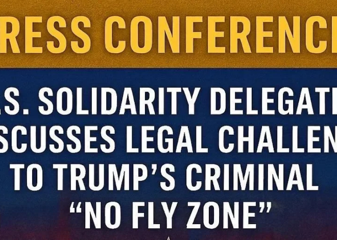 Press Conference Challenging Trump’s Venezuela No Fly Zone