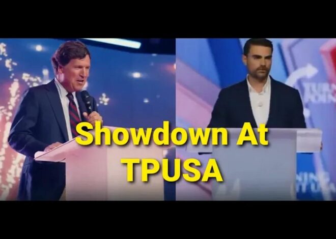 Tucker Carlson ROASTS Ben Shapiro Live On Stage After Brutal Attack at TPUSA America Fest