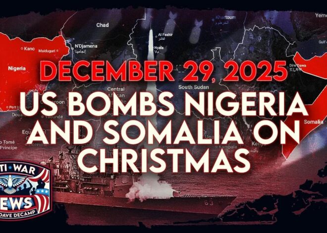 US Bombs Nigeria and Somalia on Christmas, Trump: Ukraine Territorial Issues Not Settled, and More