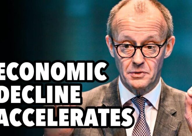Merz blames US/Trump for rapid German economic decline