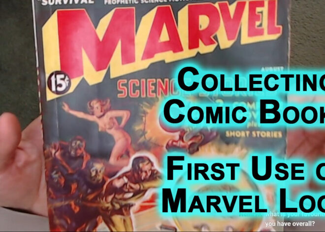 Collecting Comic Books: First Marvel Logo, Marvel Science Stories Vol. 1 #1, 1938, Postal Pub [ASMR]