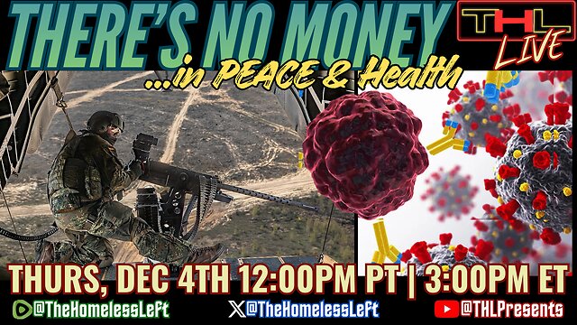 NATO Prepares to Attack Russia w KEATON WEISS, DHS Pushes Ethnic Cleansing w JOSE VEGA, Pfizer Hides mRNA Flu Shot Data, Hillary says Israel Murdering Children is ‘Totally Made Up’, Trump Signs Genisis Mission AI Doctrine | THL LIVE