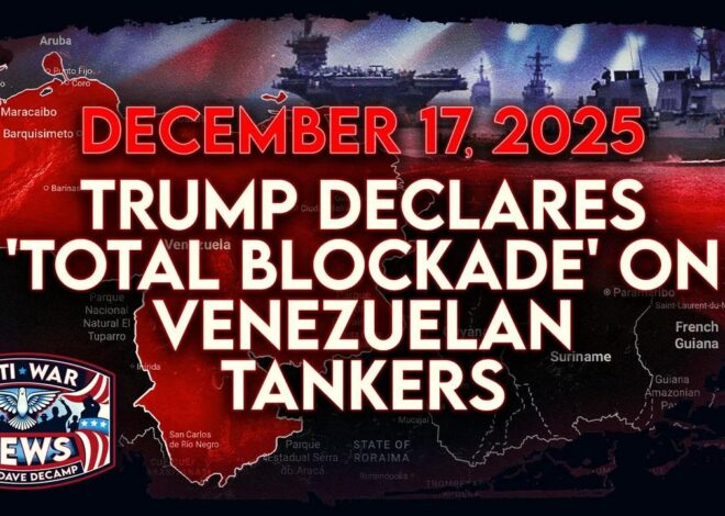 Trump Declares 'Total Blockade' on Venezuelan Tankers, Potential US Base in Israel, and More