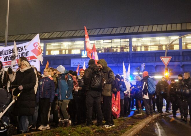 55,000 Students in Germany Take to the Streets to Protest New Military Service Law
