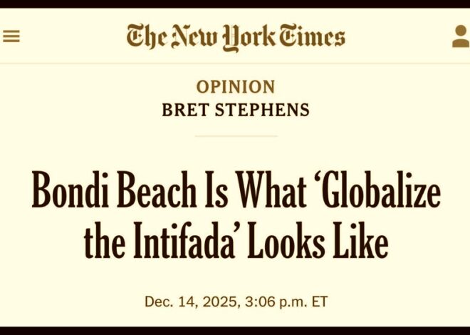 Israel Apologists Hasten To Use Bondi Shooting To Attack Anti-Genocide Activists