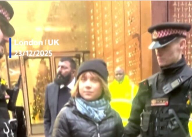 British police have decided that Greta Thunberg is a terrorist