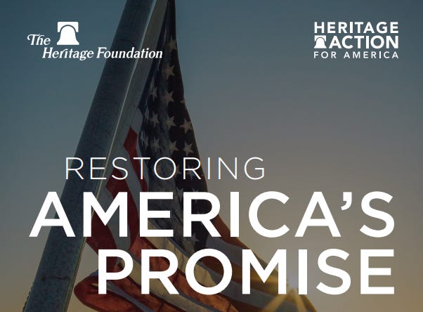The Heritage Foundation’s Latest Plan
