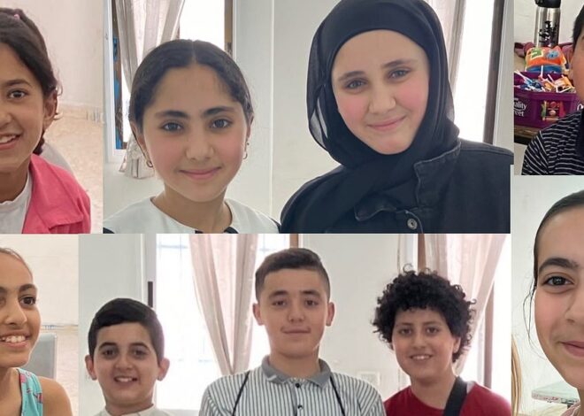 “A New Year’s message from the West Bank.”