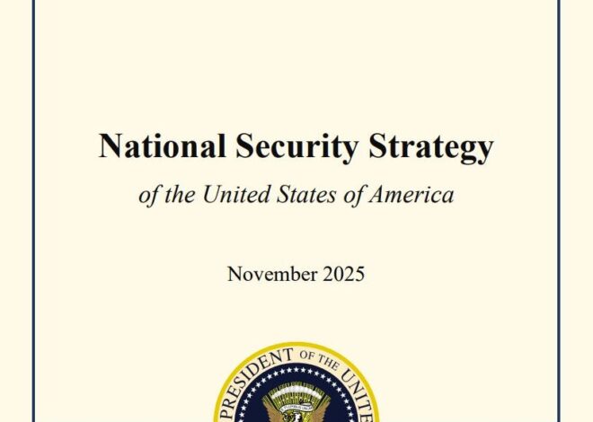 Trump’s New National Security Strategy Recasts Europe as Strategic Liability
