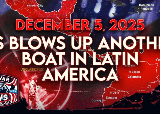 Antiwar News for 12/5/25: US Blows Up Another Boat in Latin America, Israeli-Backed Gang Leader Killed in Gaza, and More