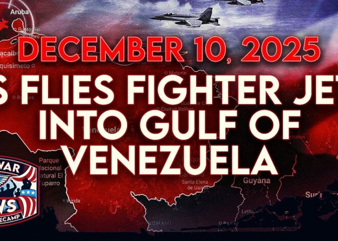 Antiwar News for 12/10/25: US Flies Fighter Jets Into Gulf of Venezuela, Zelensky Rules Out Ceding Territory, and More