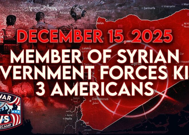 Antiwar News for 12/15/25: Member of Syrian Govt Forces Kills 3 Americans, US Military Plane Near Miss With JetBlue, and More