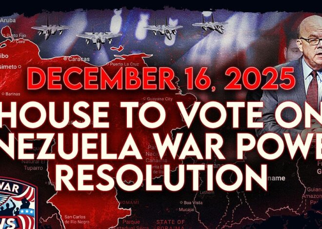 Antiwar News for 12/16/25: House To Vote on Venezuela War Powers Resolution, US Offers Ukraine NATO-Style Guarantees, and More