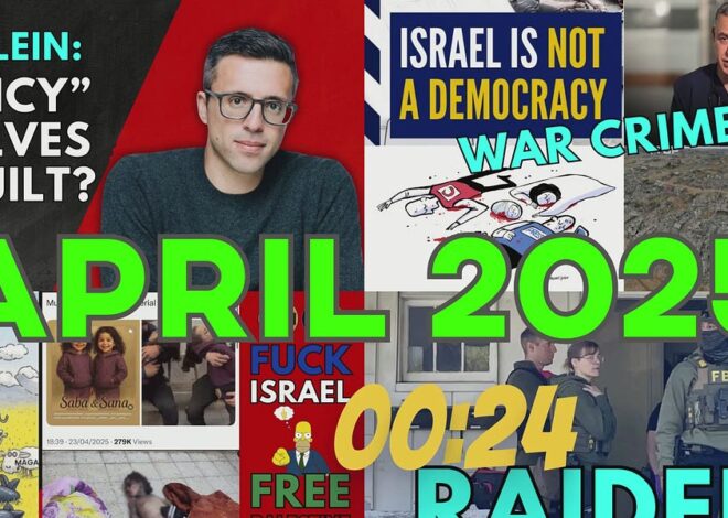 12 Days of F*ck Israel – Day 4 – April 2025