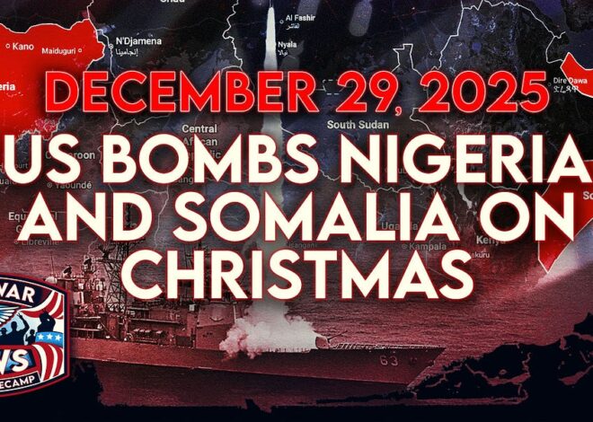 Antiwar News for 12/29/25: US Bombs Nigeria and Somalia on Christmas, Trump: Ukraine Territorial Issues Not Settled, and More
