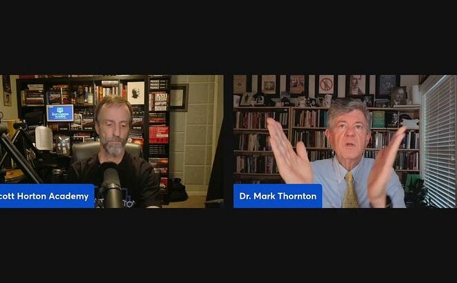 12/5/25 Mark Thornton on the Boom Bust Cycle and the Federal Reserve