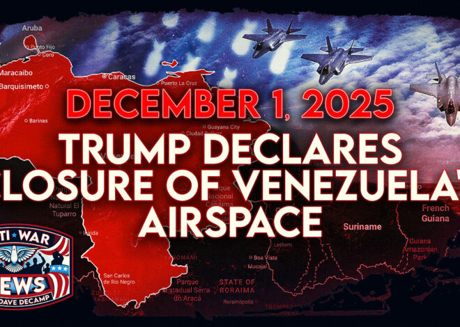 Trump Declares Closure of Venezuela’s Airspace, IDF Kills Two Young Brothers in Gaza, and More