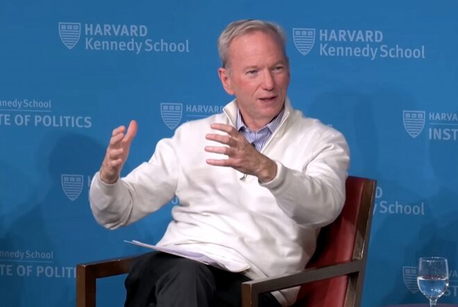 Eric Schmidt on Henry Kissinger at Harvard